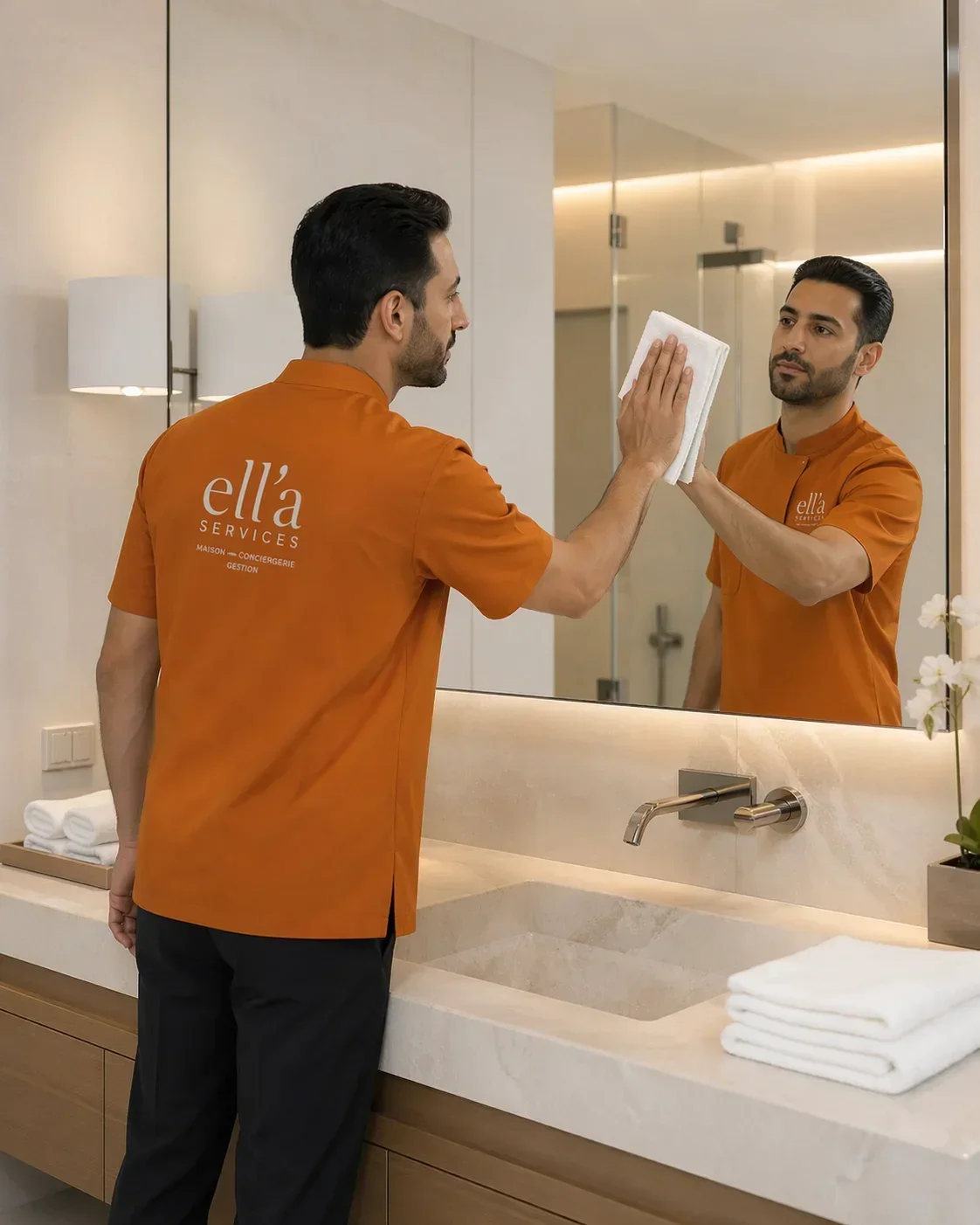 Sofiane, intervenante Aide aux seniors Paris — Ell'a Services