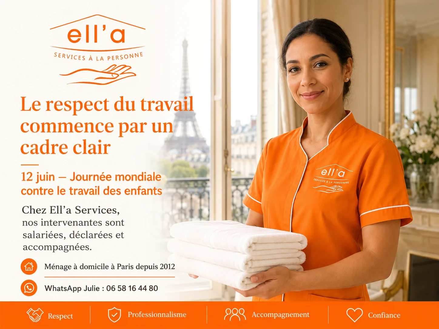 Credit d'impot et services declares - Ell'a Services