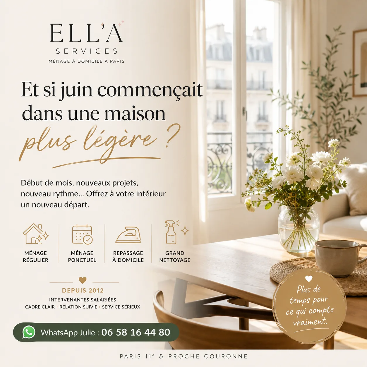 Organisation maison - Ell'a Services