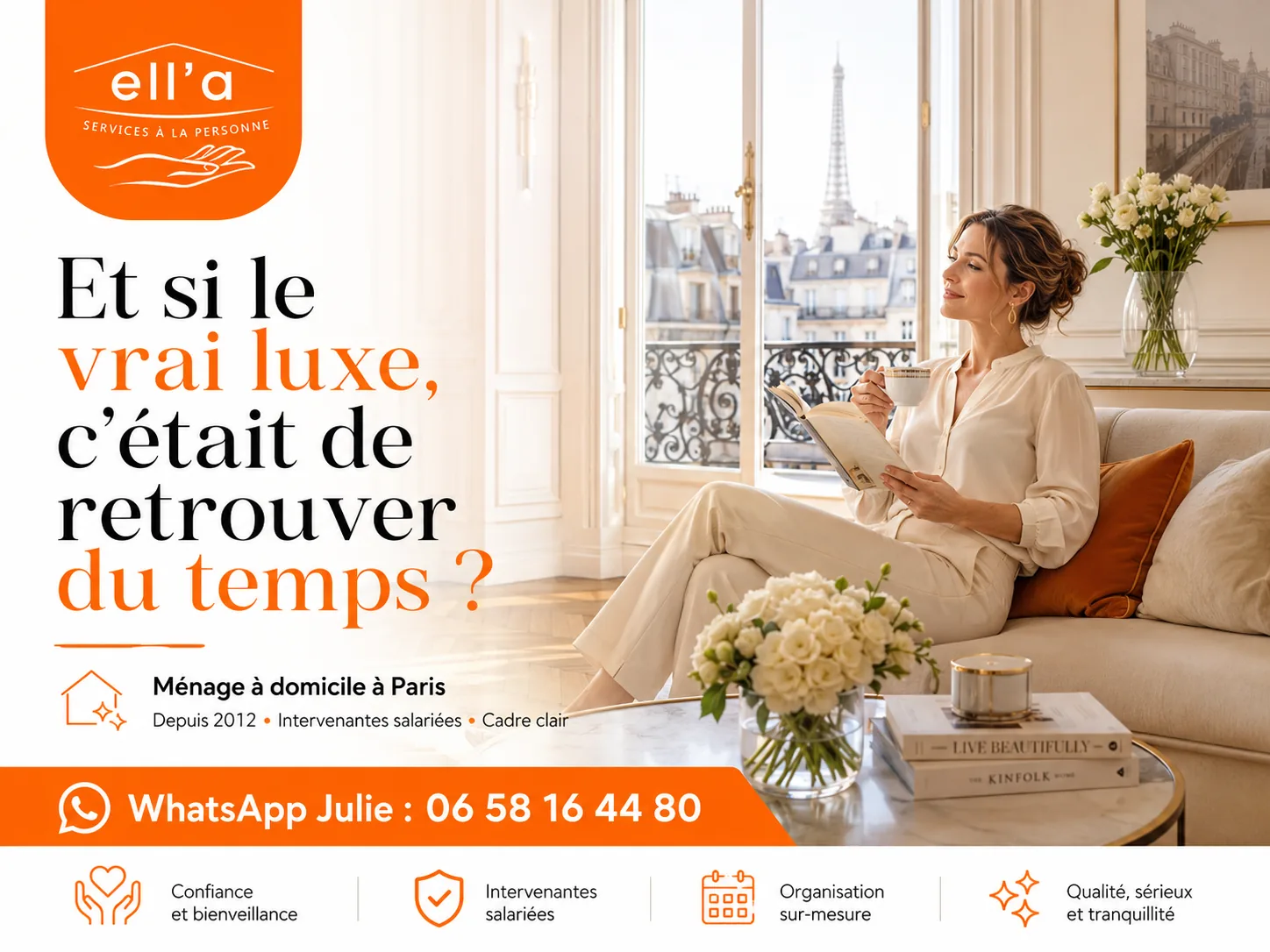 Organisation maison - Ell'a Services