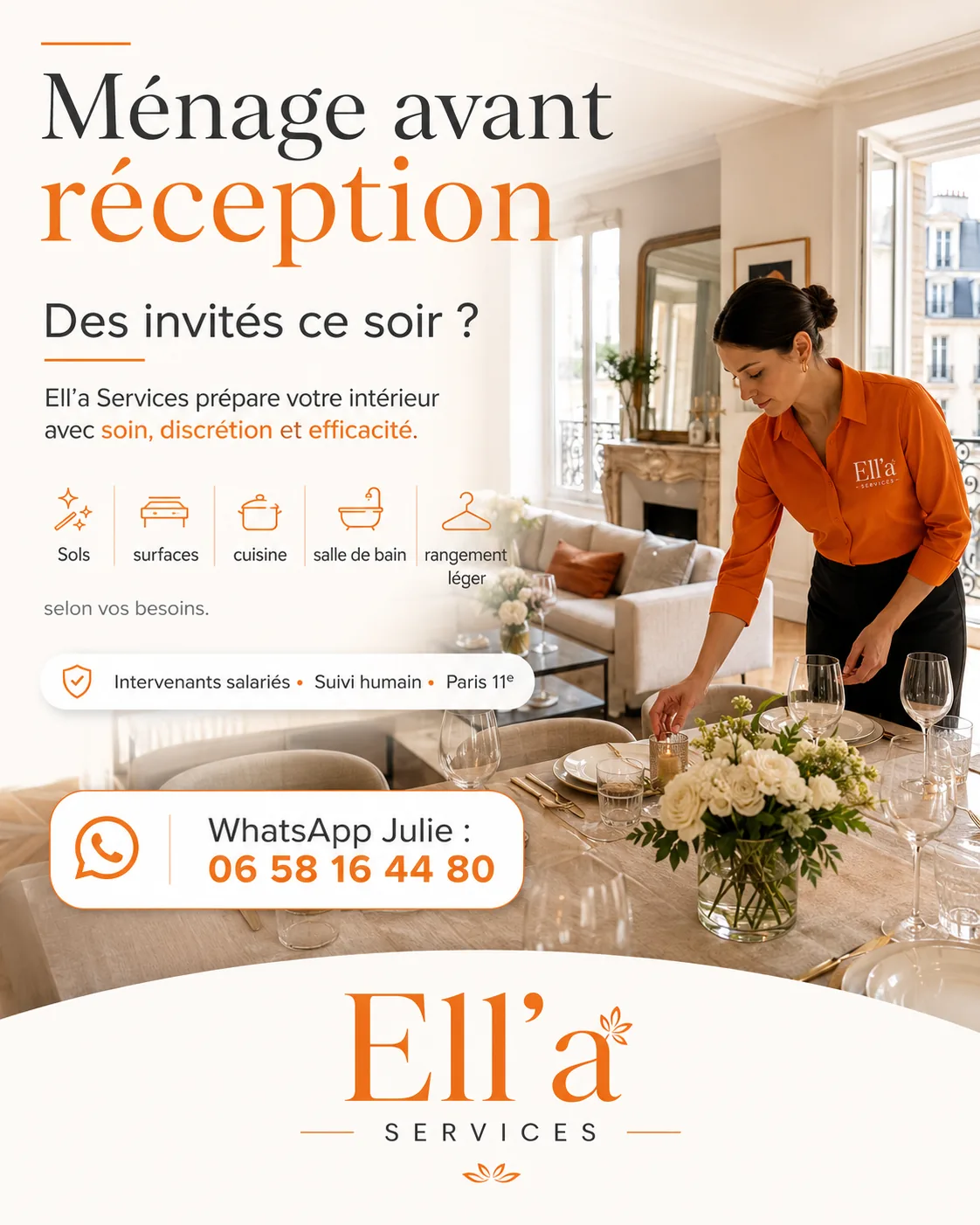Organisation maison - Ell'a Services