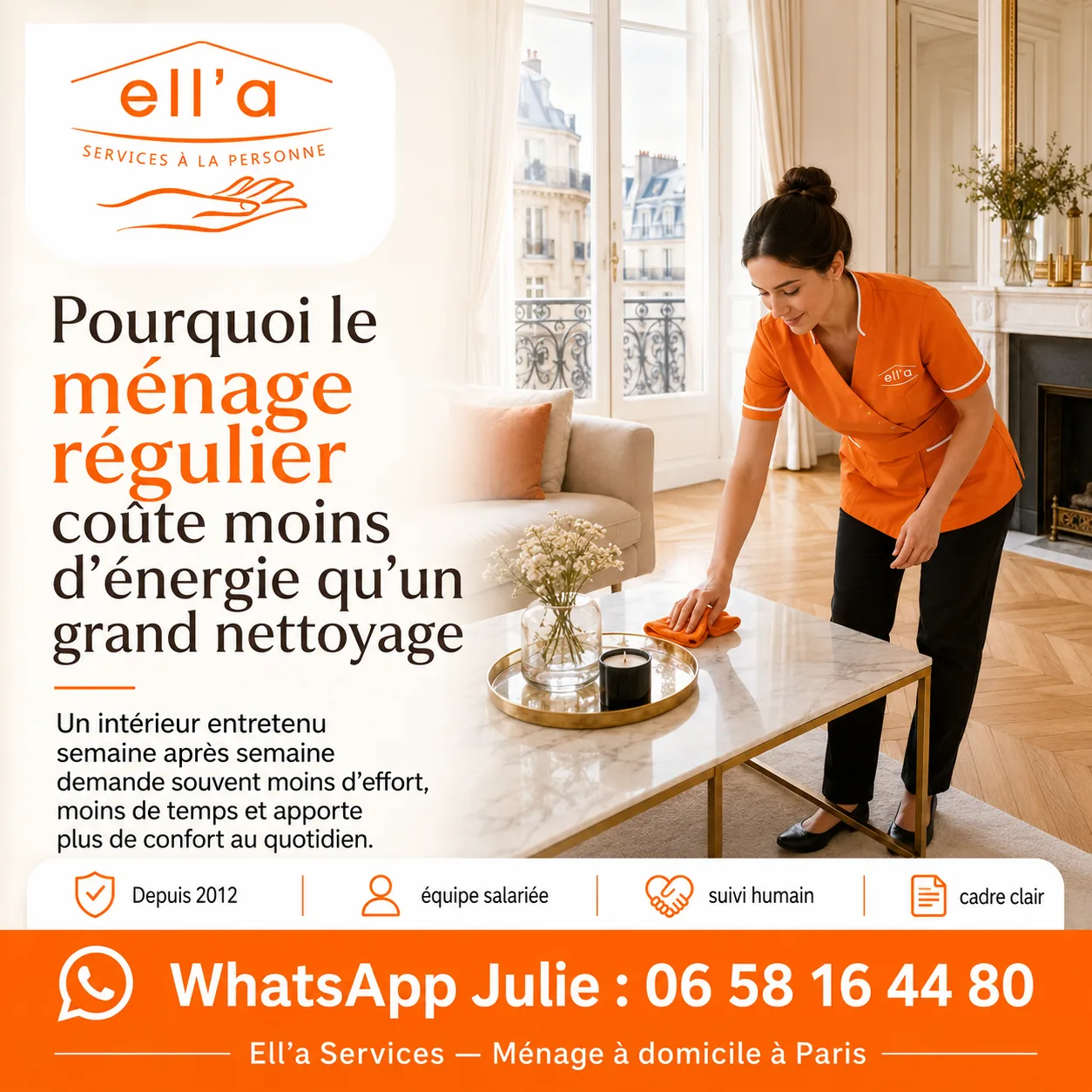 Organisation maison - Ell'a Services