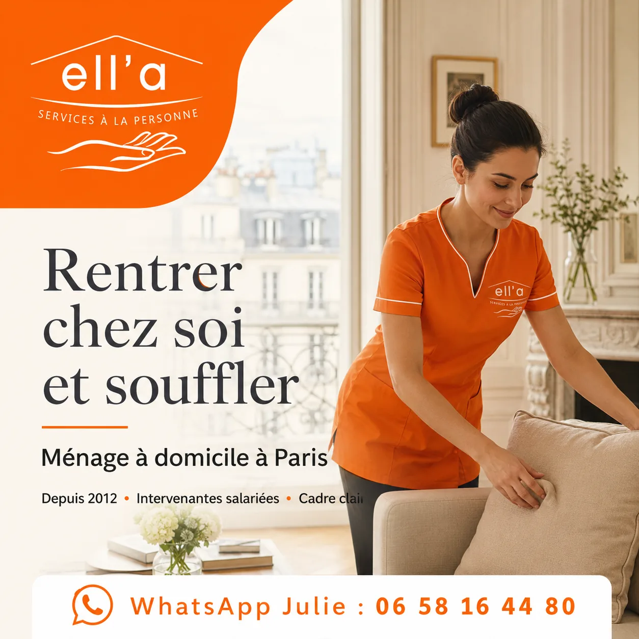 Menage a Paris - Ell'a Services