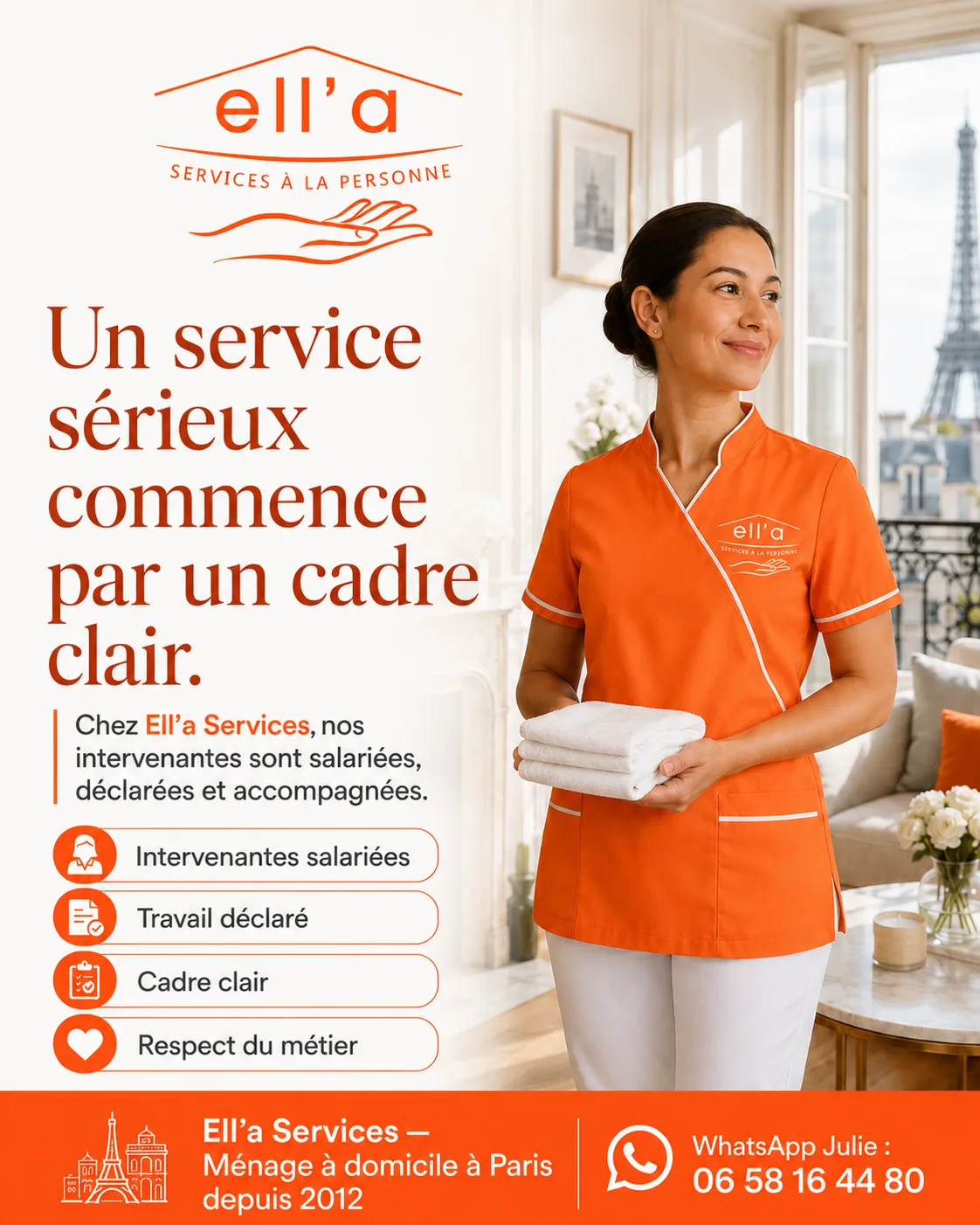 Menage a Paris - Ell'a Services