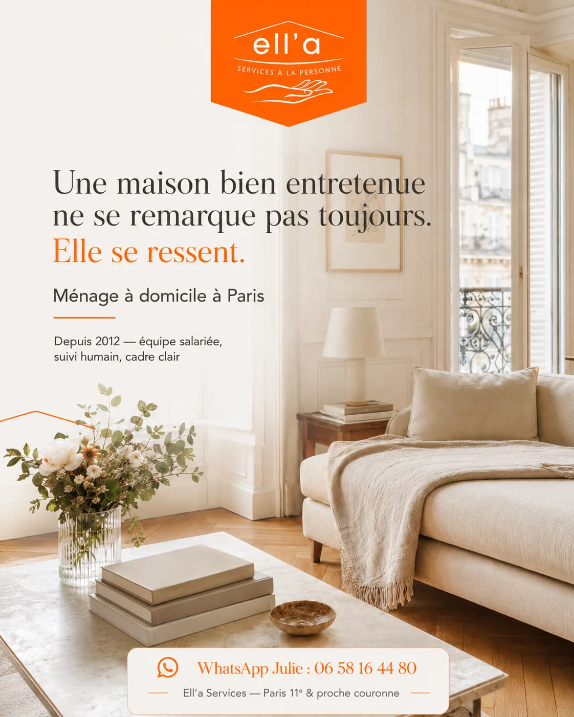 Organisation maison - Ell'a Services